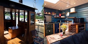Restored houseboat for sale in Kent could be yours for £180k