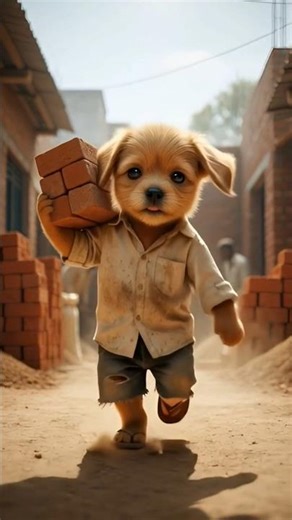 Hardworking Puppy’s Dream Came True 😭❤️ | Emotional Story💔😥 #foryou #dog #babycartoonnetworks
