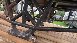 Going to be like brand new again. About 18’ of 2” .120 tube replaced. Subframe, and one a piller. All joints have 1.75 .120 internal tube gussets. Added in some gusseting, some fresh tabs, weld overlays and weld washers on all the tabs | Kyle Johnson