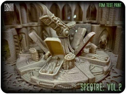 SPEQTRE: VOL.2 3D FDM & Resin Printable Sci-Fi Assets Complete Set