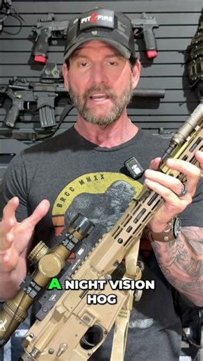 Night Vision Hog Hunting Rifle to Versatile GPR #shorts