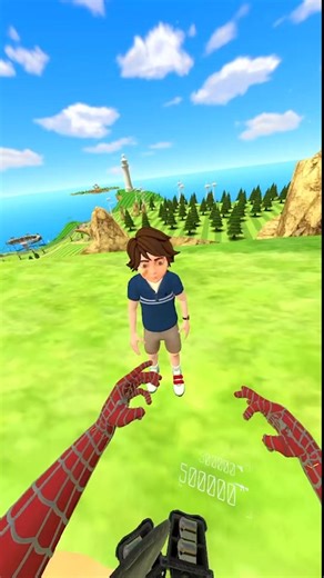 Undertale Reference in Virtual Reality Spiderman Game