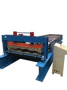 [Hot Item] Metal Black Steel Shipping Container Plate Car Container Panel Roll Forming Machine