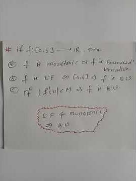 concept of bounded variation