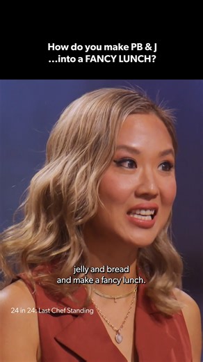 Talk about an 'easy lunch' 😅 24 in 24: Last Chef Standing - streaming on discovery [PB&J, Cooking Show, 24 in 24: Last Chef Standing, #DiscoveryPlusIn] | discovery