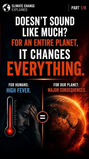 🌍 The Earth Has a Fever | Climate Change Explained (Part 1/8)