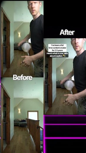 10x your text over B roll video views with visual loops like this