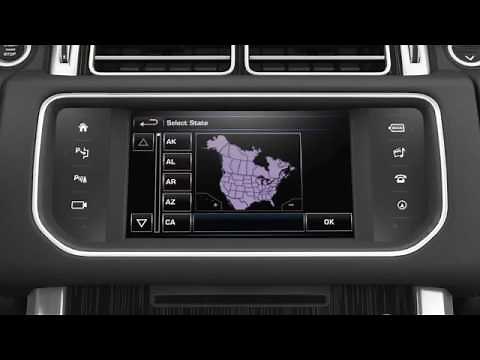 Range Rover Navigation System Tutorial