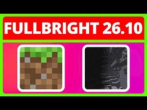 How To Download And Install FullBright For Minecraft Bedrock 26.10 | FullBright Minecraft