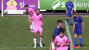 Top class finishes from Mikey Raggett (2), Evan Farrell and Kyle Clancy from this afternoon's 4-2 South East derby win over Waterford FC at Ferrycarrig Park. | Wexford FC