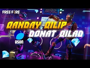 QANDAY QILIP FREE FIRE DONAT QILAD /Freefire/Muzonff