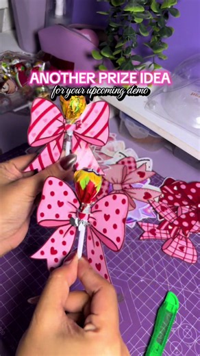Coquette Lollipop Holder: Cute Prize Idea for Teaching Demo 🎀
