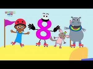 All about number 8! | Sing along | Akili & Me #kidssongs #countingforkids