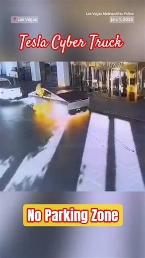 Tesla Cyber Truck Goes BOOM #funny #trending #video #viral