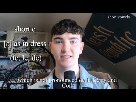 (Pronunciation 2) Simple Vowels in Irish