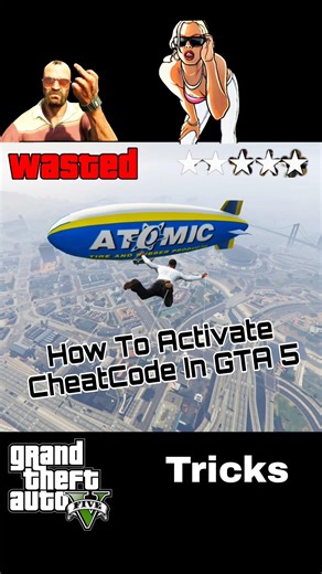 How To Activate CHEATCODE In GTA 5 | #gta #gta5 #gaming #shorts