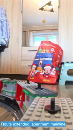 Midnight Cargo Run Through My Apartment… Can This Brick Train Survive?
