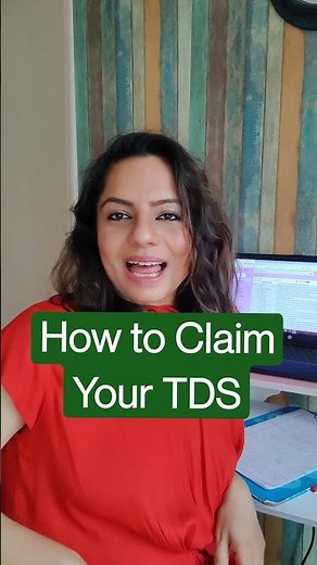 How to claim your TDS