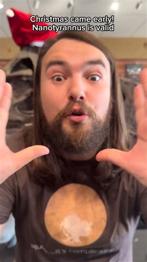 66 million years ago, T-rex wasn’t the only meat eating dinosaur Triceratops had to worry about! 🦖 ________________________________________ Follow for more reels on Dinosaurs, Geology, Fossils, and other Prehistoric things! ________________________________________ #education #science #learning #childeducation #fossil #dinosaur #paleontology | Tyrannostorus