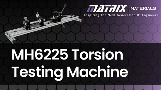 Materials Vibration - Torsion Testing Machine Overview | Matrix Technology Solutions Ltd.