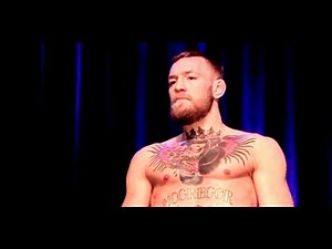 Conor McGregor UFC 202 Full Workout Scrum