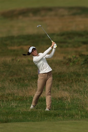 AIG Women’s Open on Instagram: "Lydia Ko, feeling the love. ❤️ A true champion on and off the course."