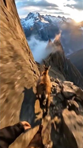 Living on the Edge: Goats Master Impossible Terrain