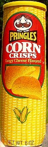 1989 Tangy Cheese Pringles corn crisps