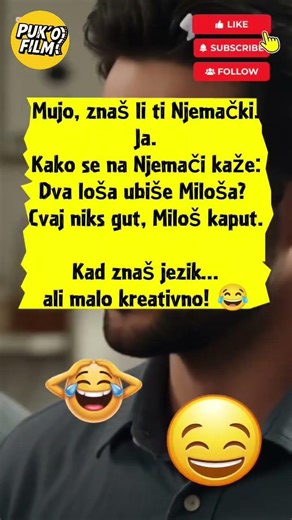 Kad znaš jezik…ali malo kreativno! 😂