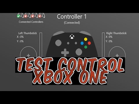 🎮 Como Hacer un Test o prueba al 🎮 Control de Xbox one
