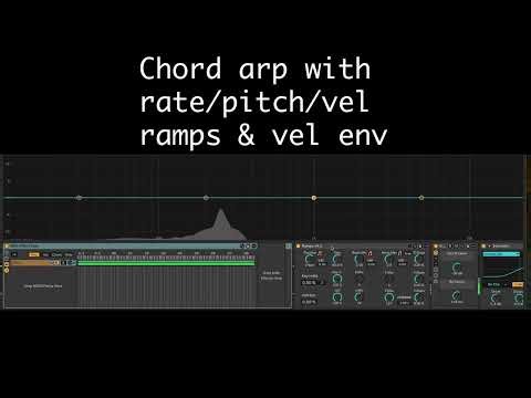 Ramps (arp/note repeater) prototype demo