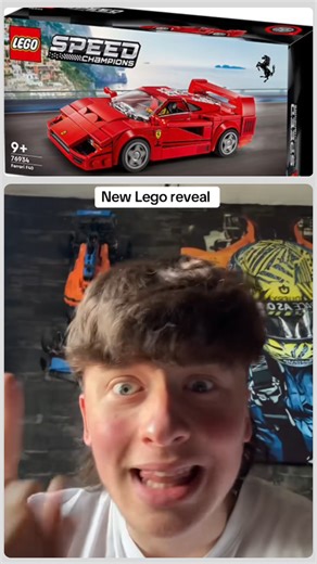 New LEGO Reveal – Ferrari F40 and NASCAR Camaro in Detail
