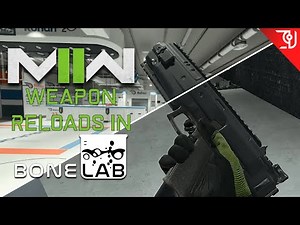 Call of Duty Modern Warfare II Weapon Reloads in Bonelab