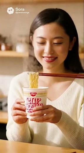 【深夜飯】日清カップヌードルの作り方
