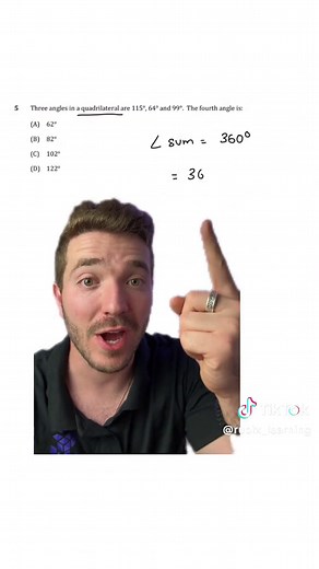 Year 8 Maths Question Answered: Quadrilateral Angle Calculation