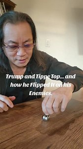 8.9K views · 503 reactions | Remember when peeps wanted Trump to say Tip Top? Everything NOW is Tippe Top shape. https://americanpulsemerch.com/product/train-pulls-into-the-station-canvas/ | George Magazine | Facebook