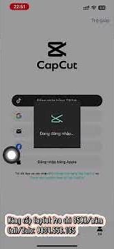 Thay đổi email cho Capcut và đăng nhập bằng tài khoản Google (Gmail)