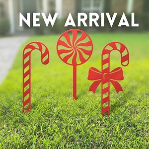 59 reactions · 7 comments | Bring holiday cheer to your yard with our charming Candy Cane Stakes! Made with high-quality, weather-resistant steel, they’re built to withstand the elements, keeping your holiday spirit bright all season long!  Shop today and enjoy 20% OFF with code REAL20 at checkout. | RealSteel | Facebook