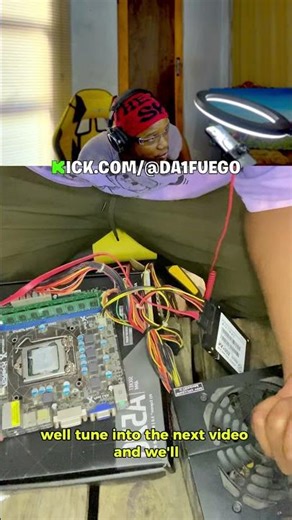 What Happens When You Build a PC Without a Case?! 💻🔥 Clip