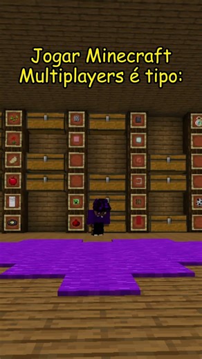 Playing Minecraft Multiplayer is like... #minecraft #mine #viral #foryou