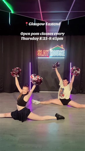 Open Pom Dance Classes in Glasgow Eastend
