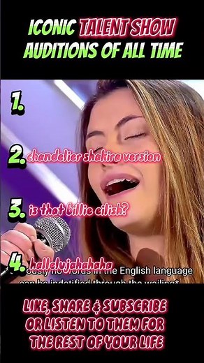 Iconic TALENT SHOW AUDITIONS Of All Time!