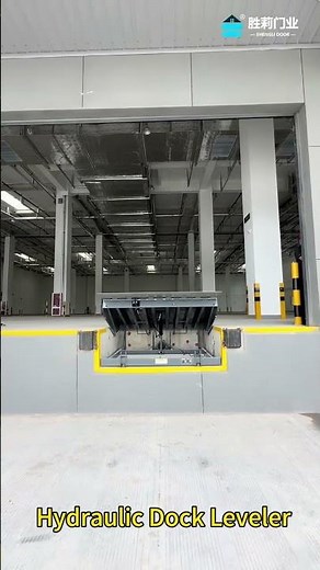 Hydraulic Dock Leveler For Shanghai Cold Storage Logistics Loading Bay Project