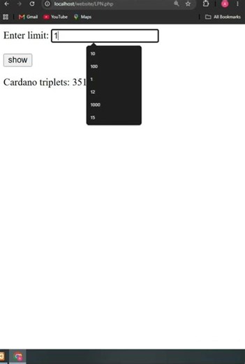 php | Euler project 'Cardano Triplets' | CodeLearning