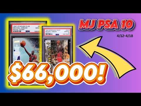 Michael Jordan PSA 10 Market Update (April 12–18) | $100 to $66,000 Sales Breakdown