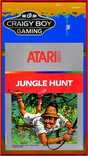 Boulder Dash | Jungle Hunt Atari 2600 Gameplay #atari #retrogaming
