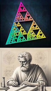 Sierpinski tetrahedron from different angles #sierpinski #fractal #mathart #geometry | Archimedes Mathatician