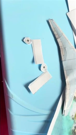 American Airlines 757 papercraft