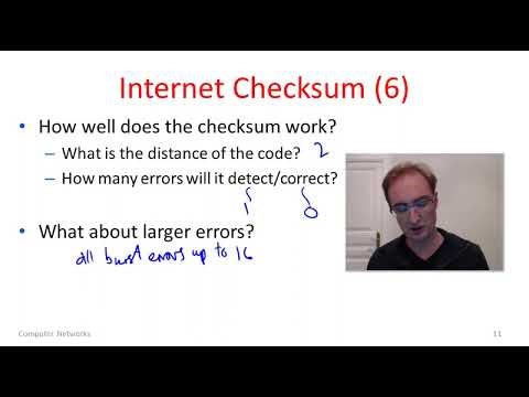 Computer Networks: Lec 4 Chapter 3a Error Detection