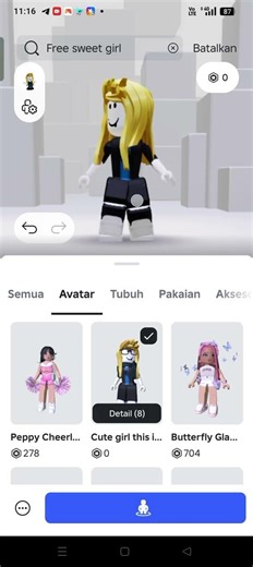 tutorial combo hair tanpa google✌️ #roblox